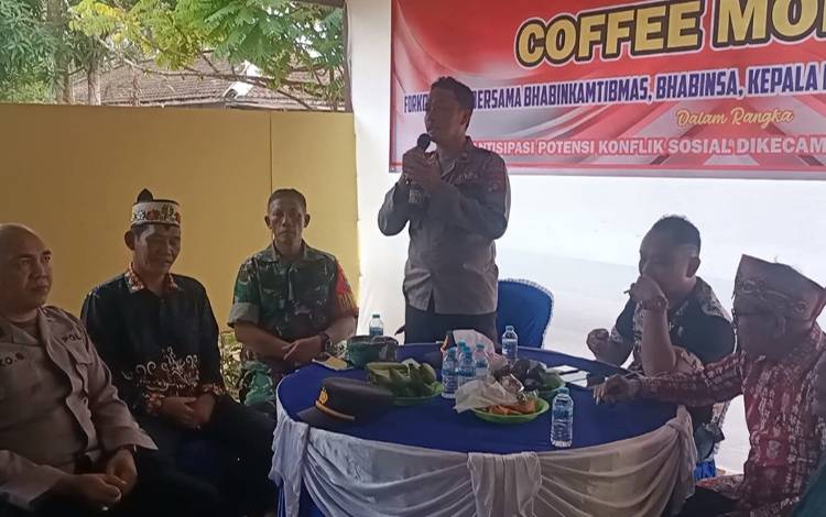 Antisipasi Potensi Konflik, Polsek Cempaga Serap Aspirasi Masyarakat