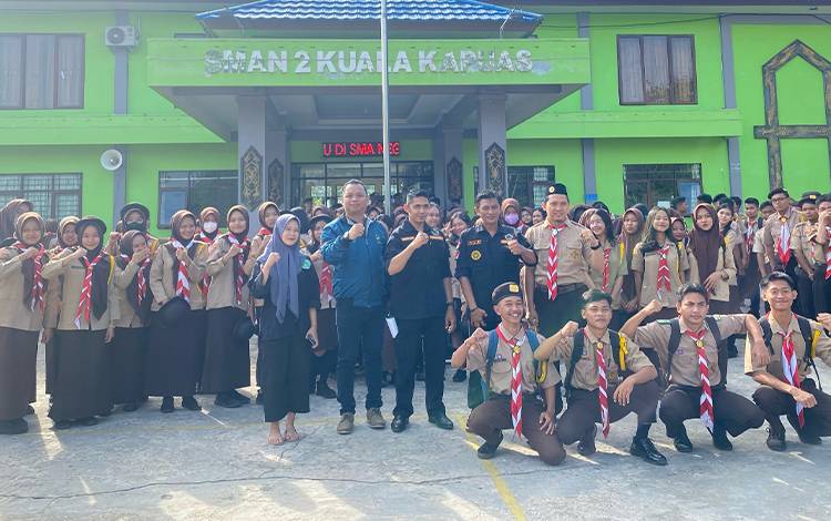 PAC Pagar Nusa Selat Sosialiasi Perekrutan Anggota di Sekolah