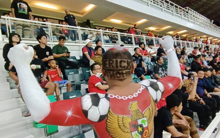 Suporter Apresiasi Prestasi Timnas Indonesia saat Lawan Turkmenistan