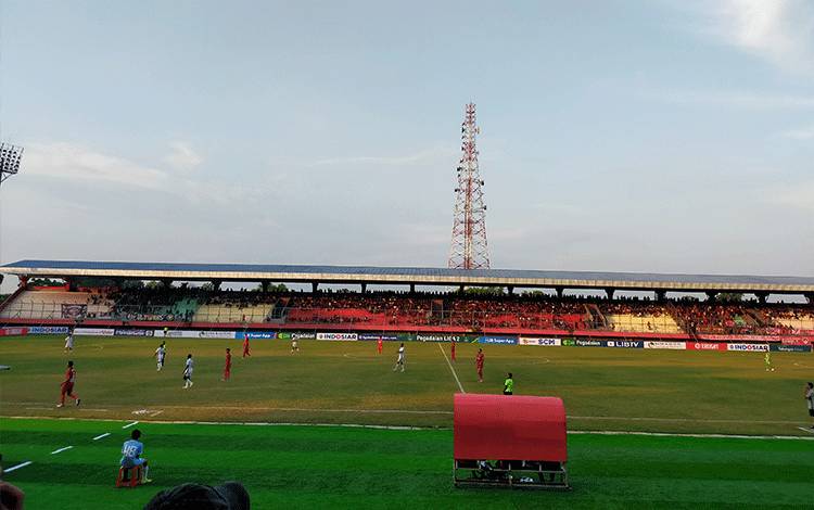 Begini Hasil Akhir Kalteng Putra Vs Persipura Jayapura di Stadion Tuah Pahoe