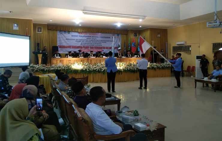 PSDKU Polnep Sukamara Resmi Dimulai dan Kegiatan PKKMB Dilaksanakan