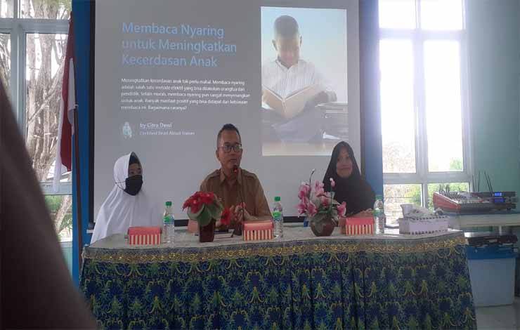 Dispursip Kobar Gelar Kelas Berbagi Parenting Read Aload Tingkatkan Kecerdasan Anak?