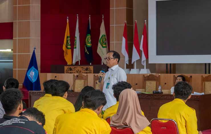 Rektor UPR Rapat Undang BEM Seusai Didemo Mahasiswa