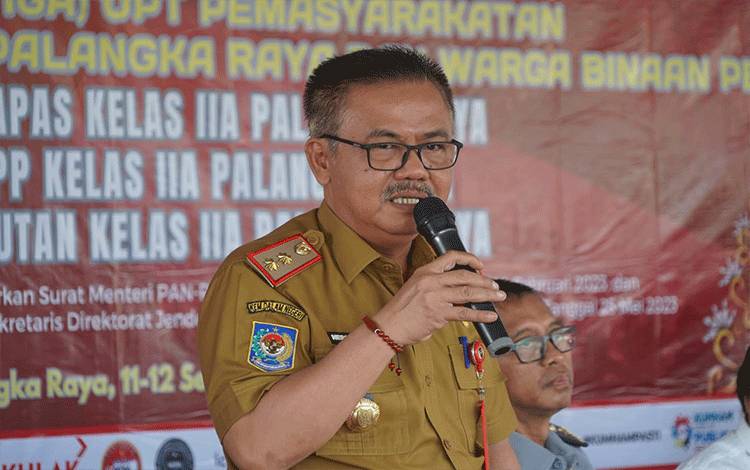 Pemprov Kalteng Apresiasi Rencana Pemindahan Unit Pemasyarakatan