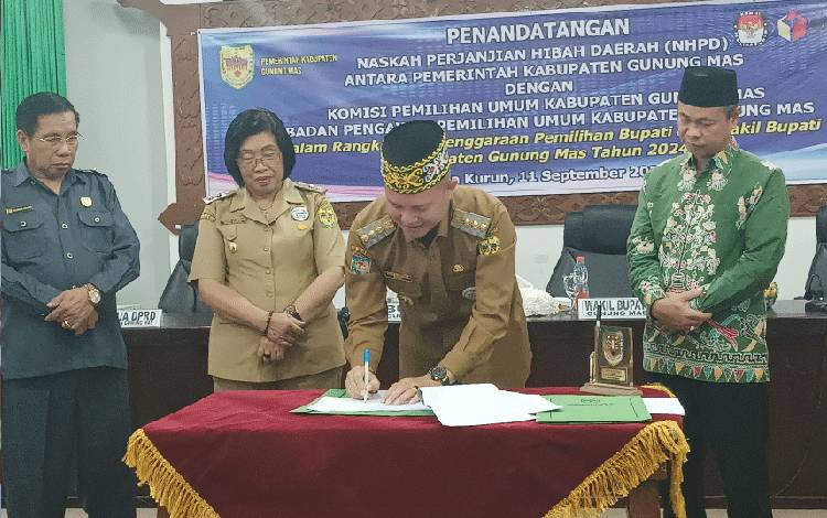 Ketua DPRD Gunung Mas Berharap Dana Hibah Pilkada 2024 Bisa Dimanfaatkan dengan Baik