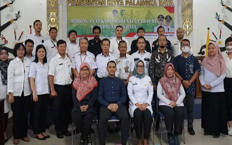 Bimtek Master Plan Smart City Palangka Raya Tahap III. (FOTO: HUMAS)