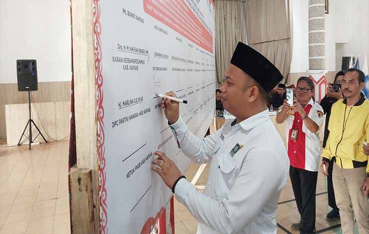 Ketua DPC PKB Kapuas Apresiasi Deklarasi Pemilu Damai 2024