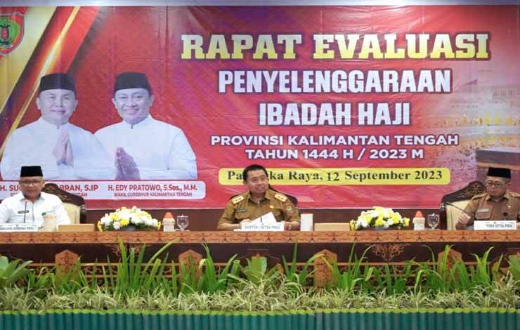 Pemprov Kalteng Evaluasi Penyelenggaraan Ibadah Haji