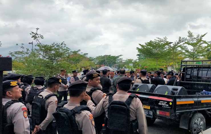 210 Polisi Dikerahkan untuk Amankan Aksi Demo di Tipikor Palangka Raya