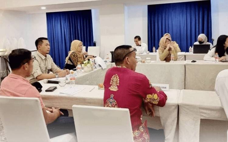 Pemkab Seruyan Rakor Bahas Raperbup Kawasan Perkotaan Hanau