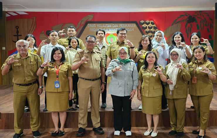 Visitasi Monitoring dan Evaluasi Keterbukaan Informasi Publik (KIP) di Wilayah Provinsi Kalimantan Tengah Tahun 2023 di Dislutkan Provinsi Kalteng, Selasa, 12 September 2023. (FOTO: CK/DISLUTKAN KALTENG)