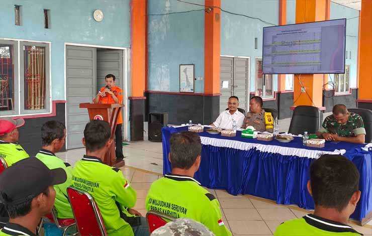 BPBD Seruyan Gelar Sosialisasi Pencegahan Karhutla