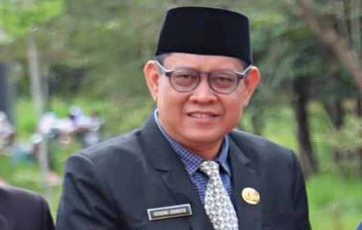 Kepala DLH Pulang Pisau, Hendri Arroyo. (FOTO : M PRADILA KANDI)