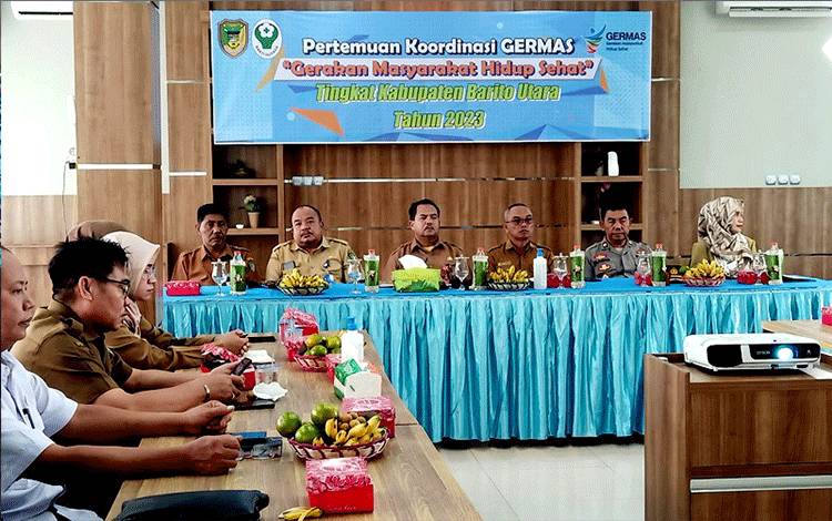 Dinkes Barito Utara Gelar Pertemuan Koordinasi Germas