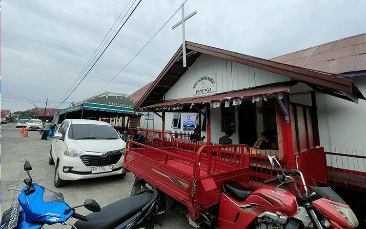Kebakaran Jalan Mendawai, Gereja Panenga Tetap Berdiri Kokoh