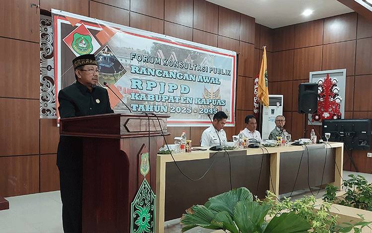 Legislator Kapuas Ini Sambut Baik Forum Konsultasi Publik Rancangan Awal RPJPD Kapuas 2025 - 2045
