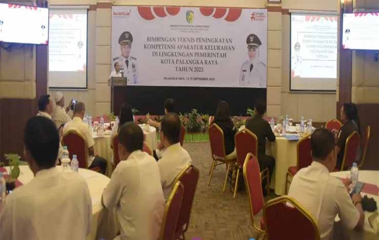 BKPSDM Palangka Raya Tingkatkan Kompetensi Aparatur Kelurahan