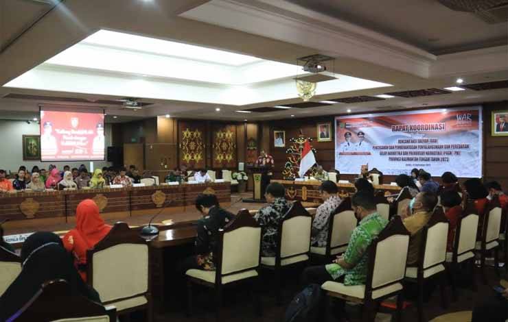 Pemprov Kalteng Ajak Satukan Langkah Tekan Penyalahgunaan Narkoba