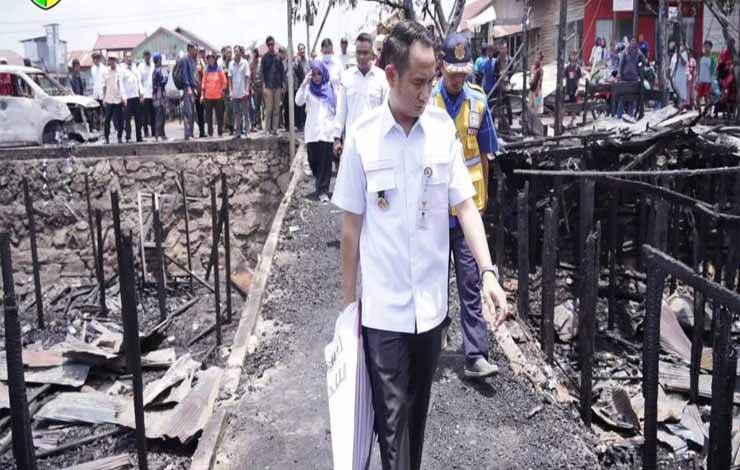 Wali Kota Palangka Raya Ajak Semua Pihak Bantu Warga Terdampak Kebakaran di Mendawai