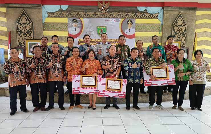 Disbudparpora Juara I Lomba Inovasi Perangkat Daerah Barito Timur
