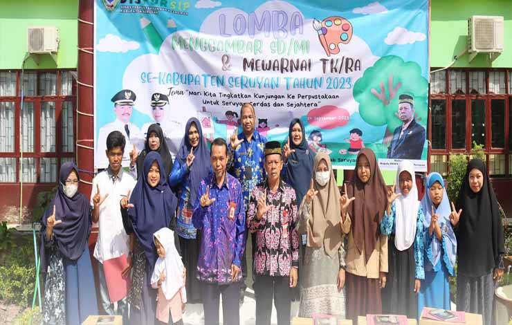 Bupati Seruyan Apresiasi  Lomba Menggambar dan Mewarnai