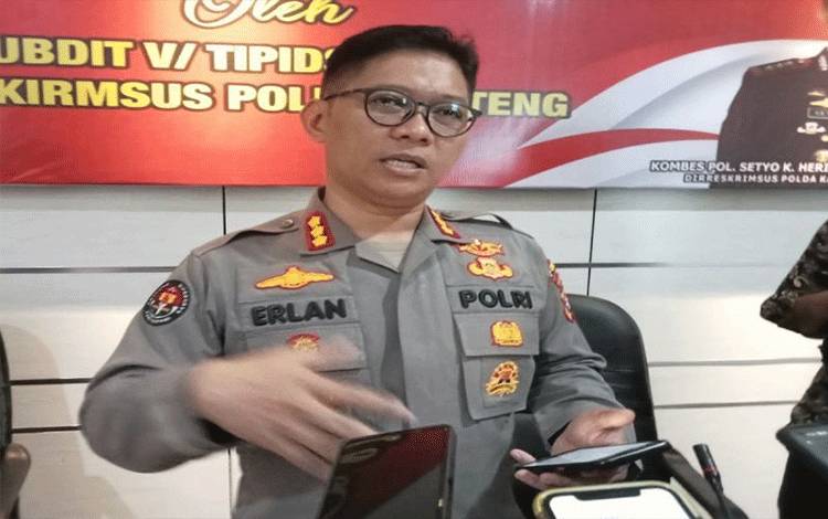 Kabid Humas Polda Kalteng Kombes Pol. Erlan Munaji. ANTARA/Adi Wibowo