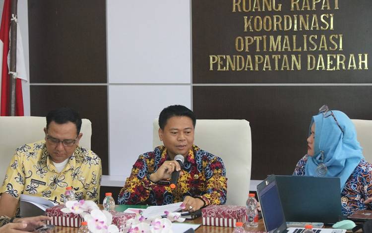 Bapenda Kalteng Terima Kunjungan Komisi Informasi ?