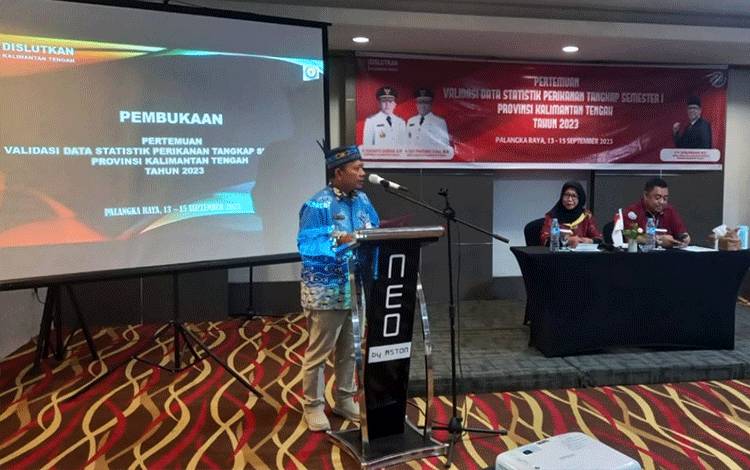 Dislutkan Kalteng Validasi Data Statistik Perikanan