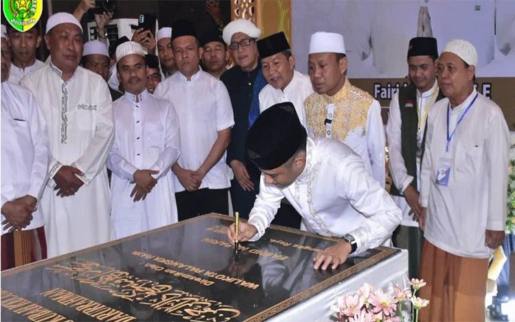 Dibangun Selama 12 Tahun, Masjid Terbesar di Palangka Raya Akhirnya Diresmikan