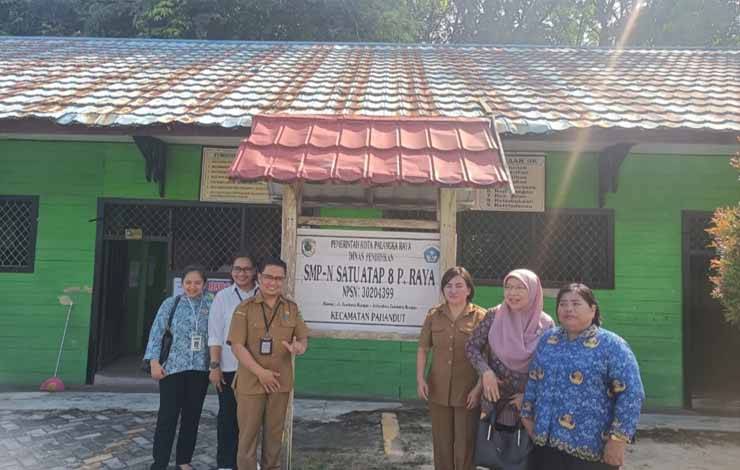 Kepala Pusat Asesmen Pendidikan Kemendikbudristek Kunjungi Beberapa SMP Palangka Raya
