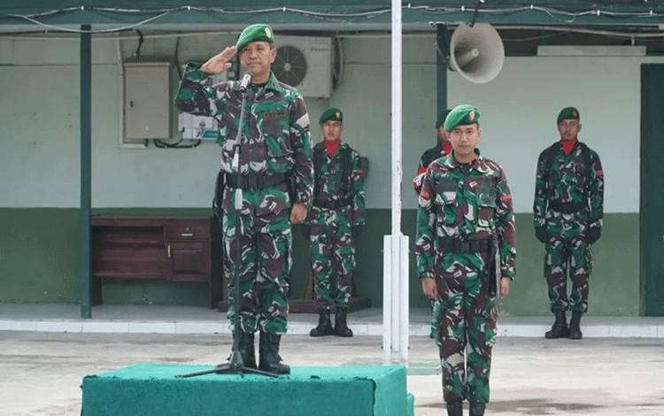 Kodim Kuala Kapuas Gelar Upacara, Sampaikan Amanat dan Penekanan Pangdam Tanjungpura