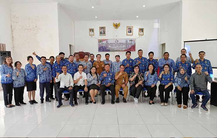 DPUPR Perkim Barito Timur Sosialisasi Implementasi Program Peningkatan Penggunaan Produk Dalam Negeri