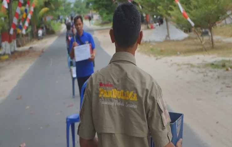 Kelurahan Panarung Open Donasi Bantu Korban Kebakaran Komplek Mendawai