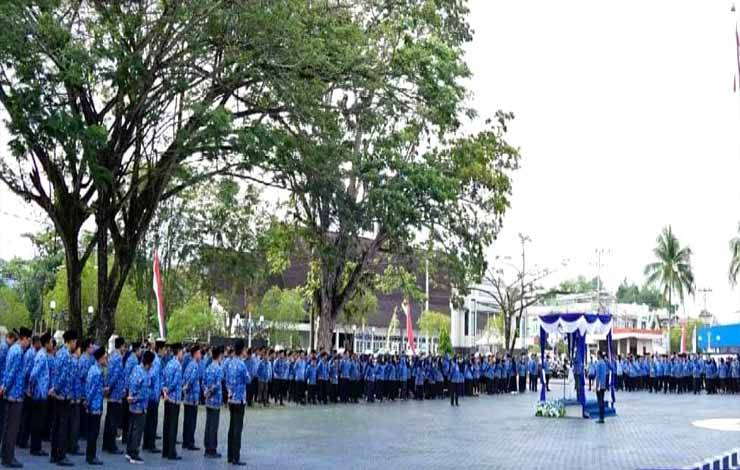 Pemkab Barito Utara Gelar Apel Gabungan