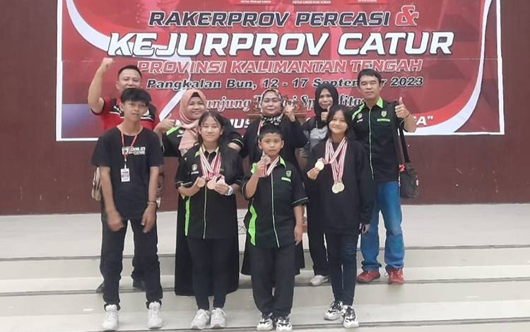 Percasi Barito Selatan Raih 7 Medali Pada Ajang Kejurprov di Pangkalan Bun