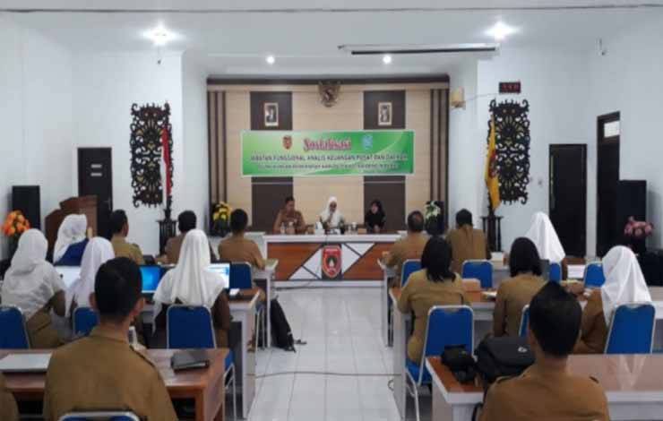 BKPSDM Kobar Sosialisasi Jabatan Fungsional Analis Keuangan Pusat dan Daerah