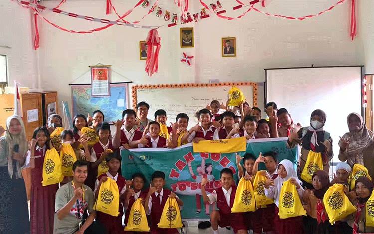 SDN 3 Selat Hilir Ajarkan Peserta Didik Nilai Kesadaran akan Pajak