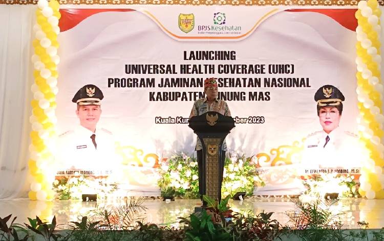Ketua DPRD Gunung Mas Berharap Semua Pihak Bisa Jaga Capaian UHC