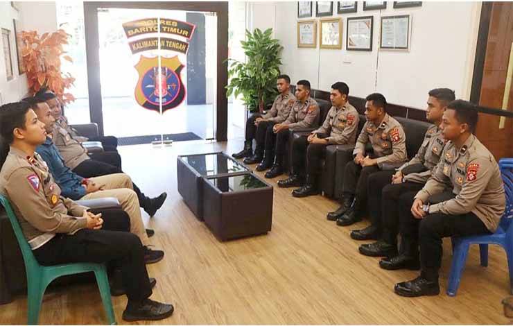 Polres Barito Timur Terima Kedatangan Perwira Muda Lulusan Akpol 2023
