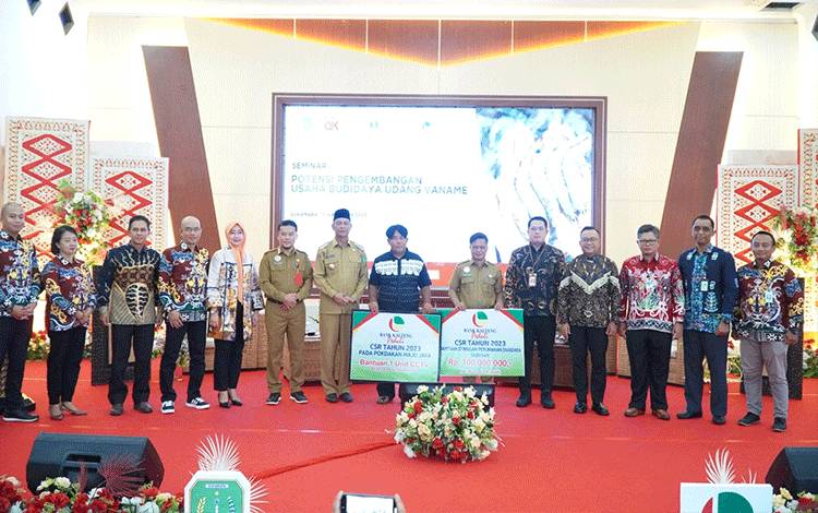 Seminar Potensi Pengembangan Usaha Budidaya Udang Vaname Dilakukan di Kabupaten Sukamara