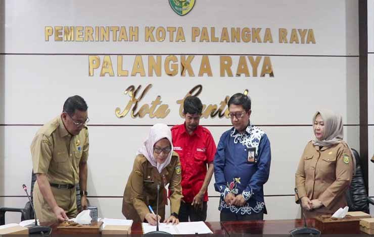 Pemko Palangka Raya Terima Program Sosial Bank Indonesia untuk Wisata Kereng Bangkirai