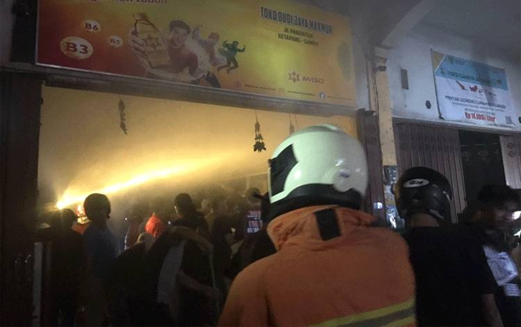 Ruko Sembako Terbakar di Sampit