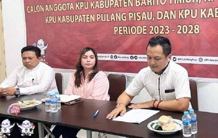 KPU RI Tetapkan 5 Anggota KPU Kabupaten Pulang Pisau Periode 2023-2028