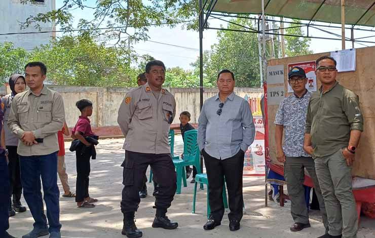 Bupati Kotim Pantau Pelaksanaan Pilkades Serentak 76 Desa