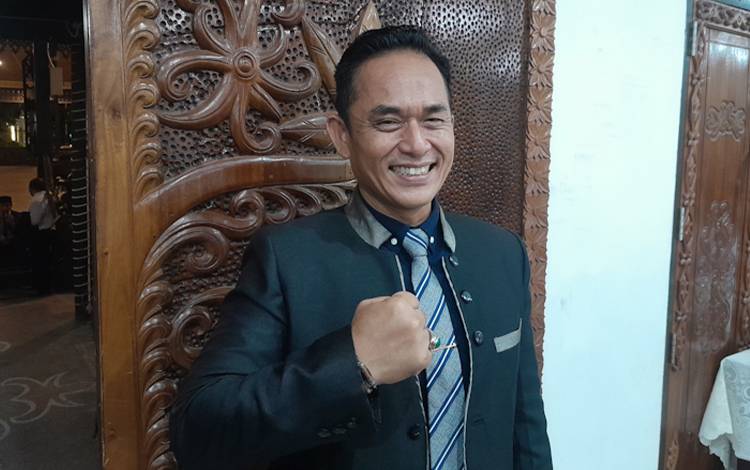 Plt Kepala BPBD Kota Palangka Raya Berlianto. (FOTO: MARINI)