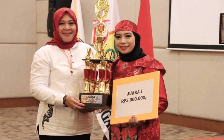 Ini Daftar Pemenang Lomba Senam Kreasi Piala Ibu Negara RI Tingkat Kalteng