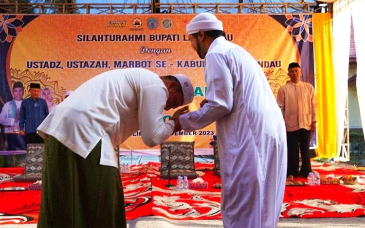 Akhiri Masa Jabatan, Bupati Lamandau Pamit Kepada Para Tokoh dan Masyarakat