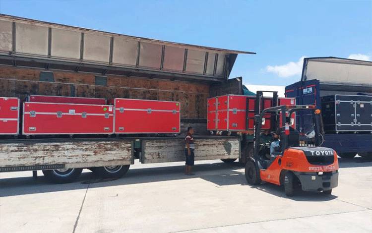 Logistik MotoGP Mandalika 2023 Mulai Berdatangan