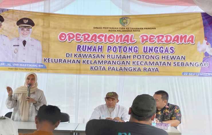 Warga Kalampangan Tunggu Operasional Rumah Potong Unggas Hingga 7 Tahun