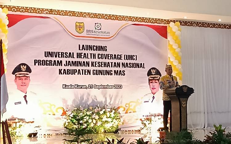 Bupati Gunung Mas Berharap Pihak Terkait Intens Sosialisasikan Program JKN